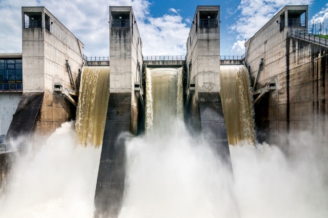 Latest rainfall/ The situation at the river cascades is under control