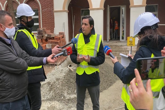 EU and UNDP inspect the reconstruction works of schools and kindergartens hit by the earthquake