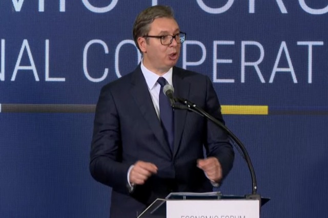 Economic Forum/ Vucic: "On January 1, 2023 we will have no borders"