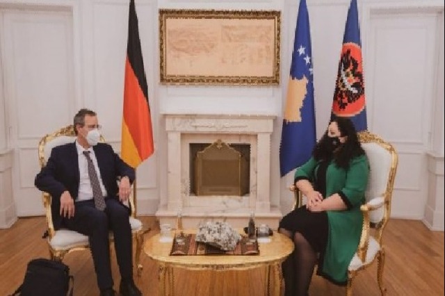Osmani receives German Foreign Ministry Secretary: Germany in favor of visa liberalization