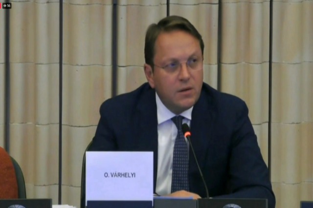 Enlargement package introduced, Varhelyi: Albania, tangible results in reforms and fight against crime