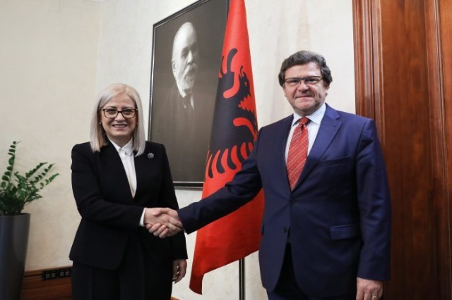 Speaker Nikolla met with Cheif negotiator, Zef Mazi