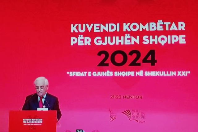 Exhibition of Ismail Kadare's Manuscripts Opens in Skopje